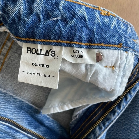 Rolla’s Duster High Rise Slim Denim Jeans - Picture 7 of 11